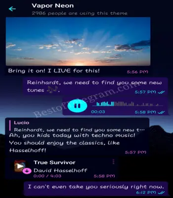 Vapor Neon preview