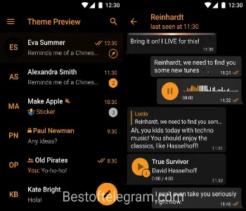 Orange preview