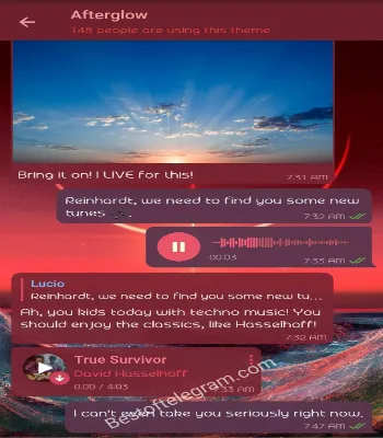 Afterglow preview