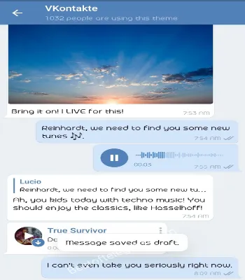 Vkontakte preview